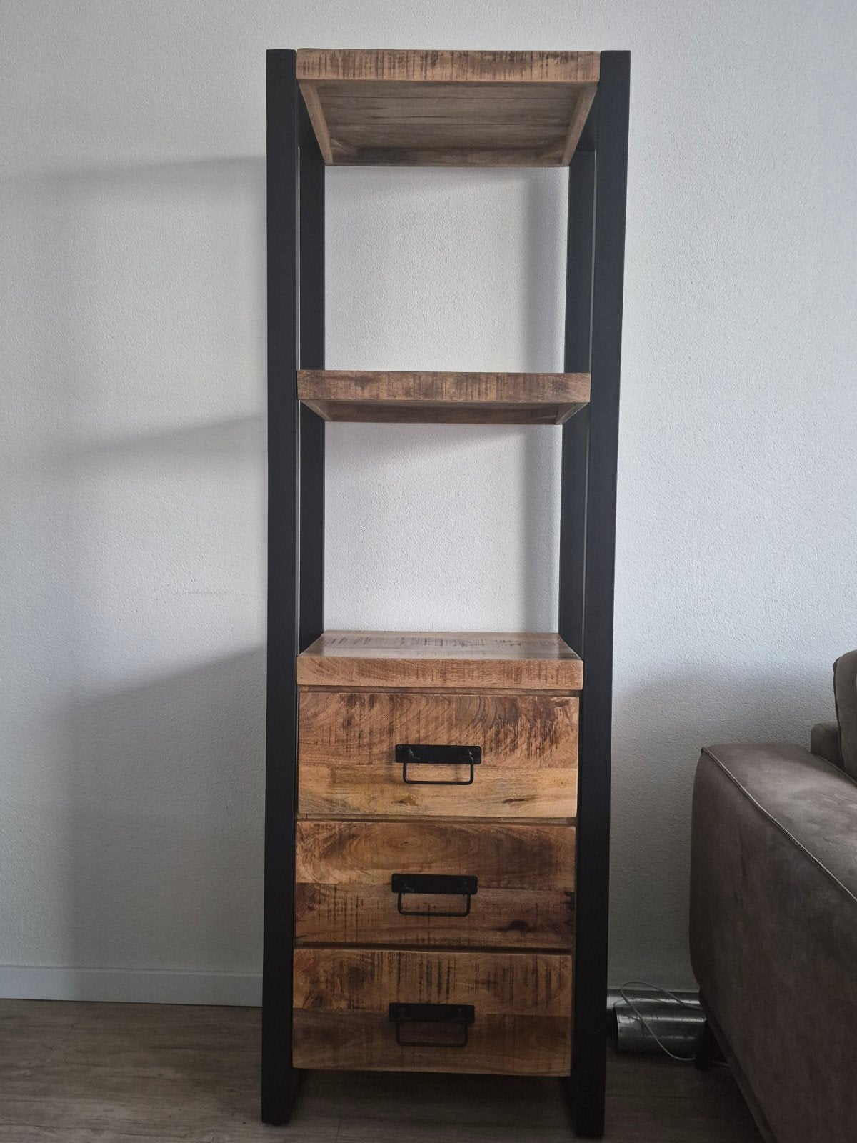 mango houten kast, Huis en Inrichting, Ophalen, Zo goed als nieuw
