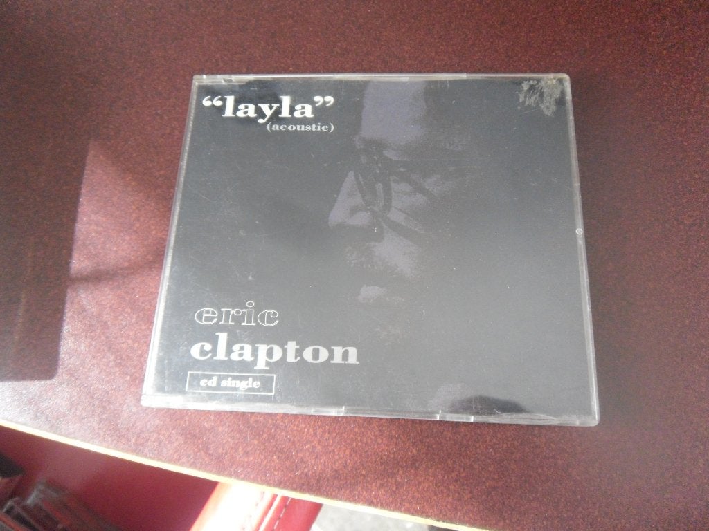 cd singel 3 tracks, "layla" eric clapton, Ophalen of Verzenden, Gebruikt