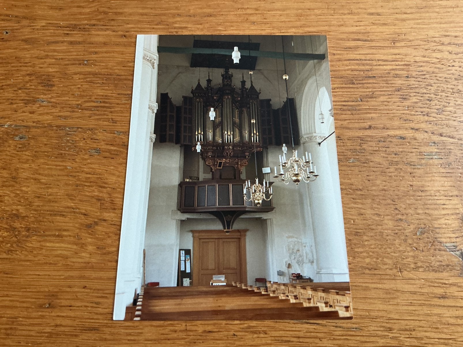 C3191 Wijk bij Duurstede kerk orgel, Ophalen of Verzenden, Voor 1940, Zo goed als nieuw, Overige onderwerpen