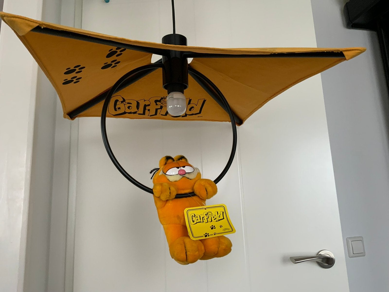 Hanglamp met pluchen Garfield, Ophalen, Nieuw, Hanglamp