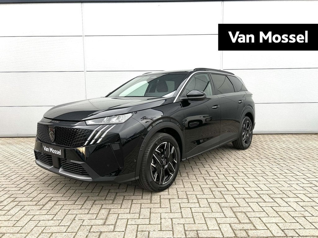 Peugeot 5008 1.2 Hybrid 136 Allure 7p | Panoramic Navigation, Auto's, Peugeot, 145 pk, 1199 cc, Zwart, Origineel Nederlands