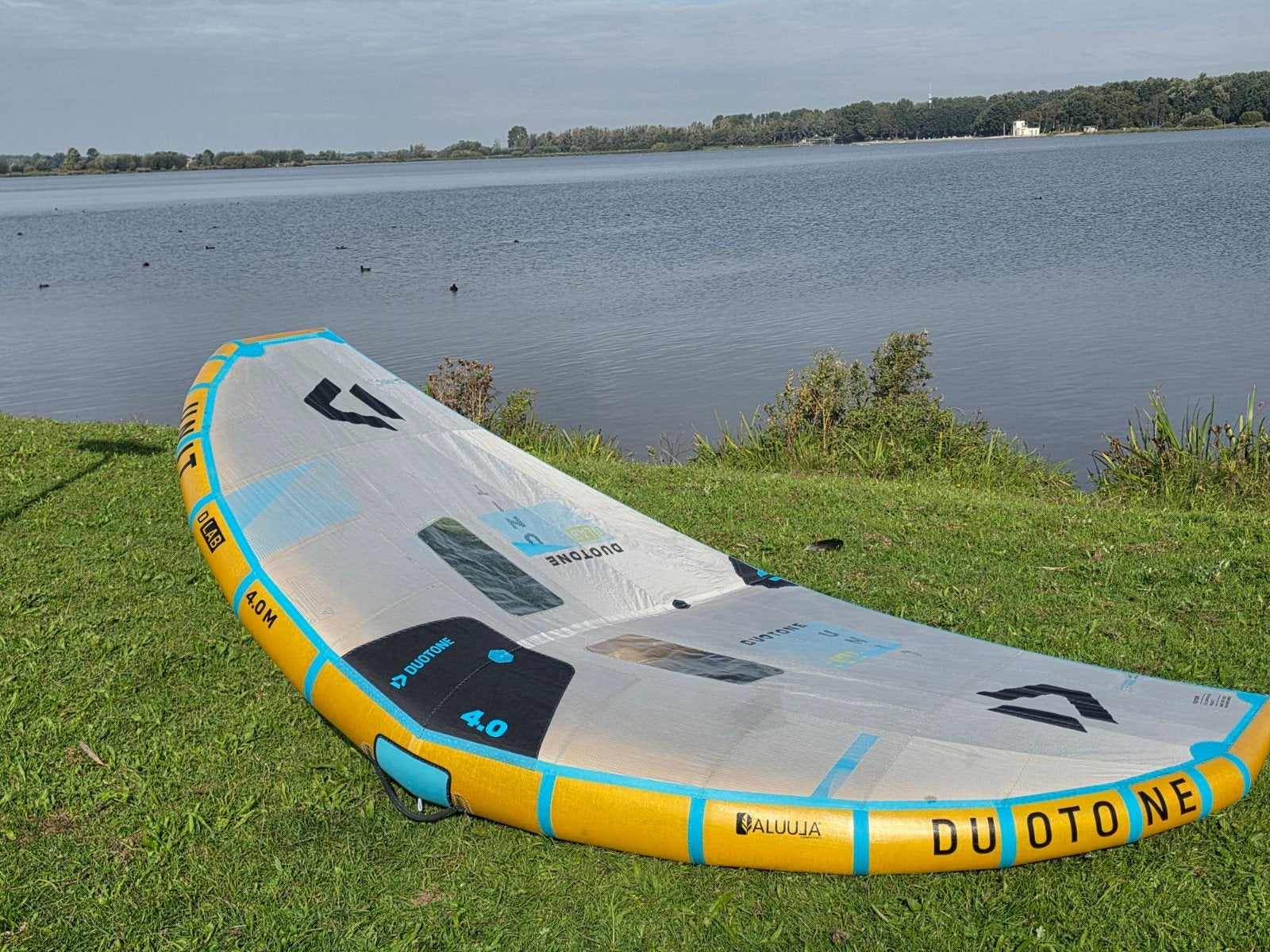 Duotone Unit D/LAB 4.0 2023 - Zo goed als nieuw, Watersport en Boten, Ophalen, 3.5 tot 5 m², Zo goed als nieuw, Zeil