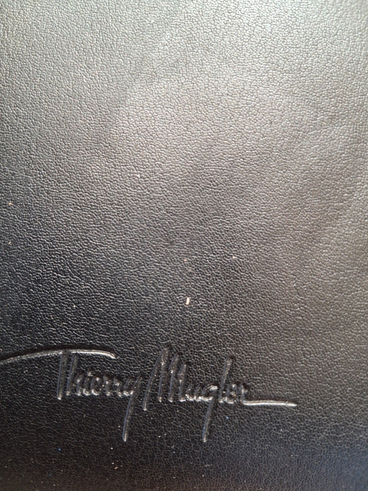 Thierry Mugler Zwarte Aktetas/Laptoptas, Ophalen of Verzenden, Nieuw, Zwart, Overige typen