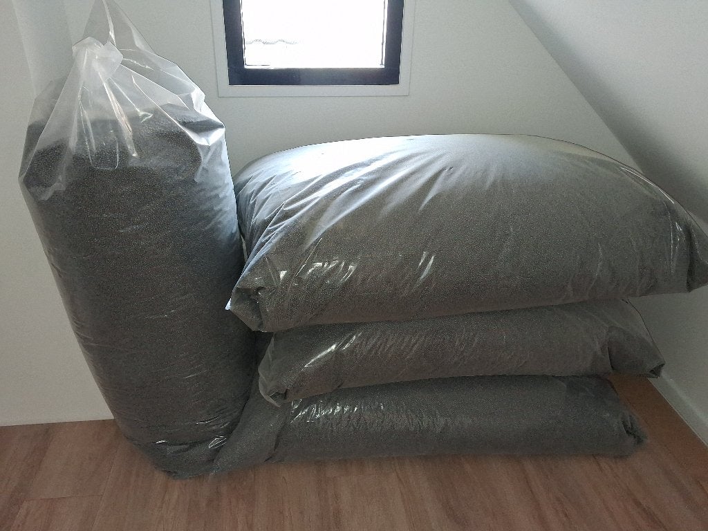 Isolatie HR++ EPS korrels, Muurisolatie, Nieuw, 15 m² of meer, Piepschuim (Tempex)