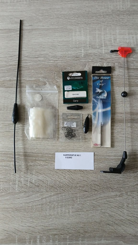 Nieuw Karper setje voor maar 5 euro zie de foto, Ophalen of Verzenden, Nieuw, Overige typen