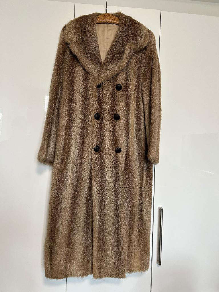Bontjas, Kleding | Dames, Jassen | Winter, Ophalen of Verzenden, Gedragen, Maat 42/44 (L), Bruin