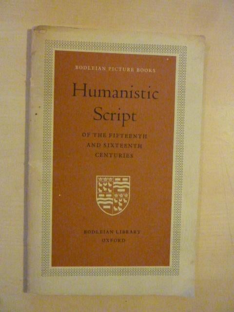 Humanistic script [Bobleian library], Ophalen of Verzenden, Gelezen, Europa