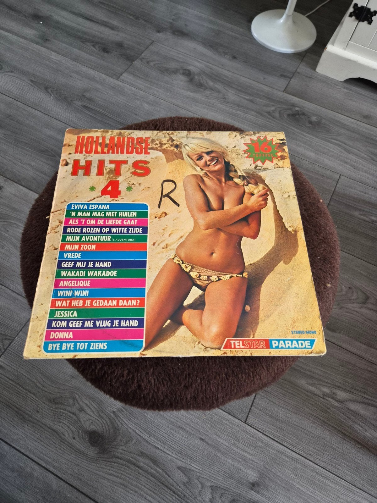 16 Hollandse Hits 4 Telstar Lp, Ophalen of Verzenden, Gebruikt, 12 inch, Levenslied of Smartlap
