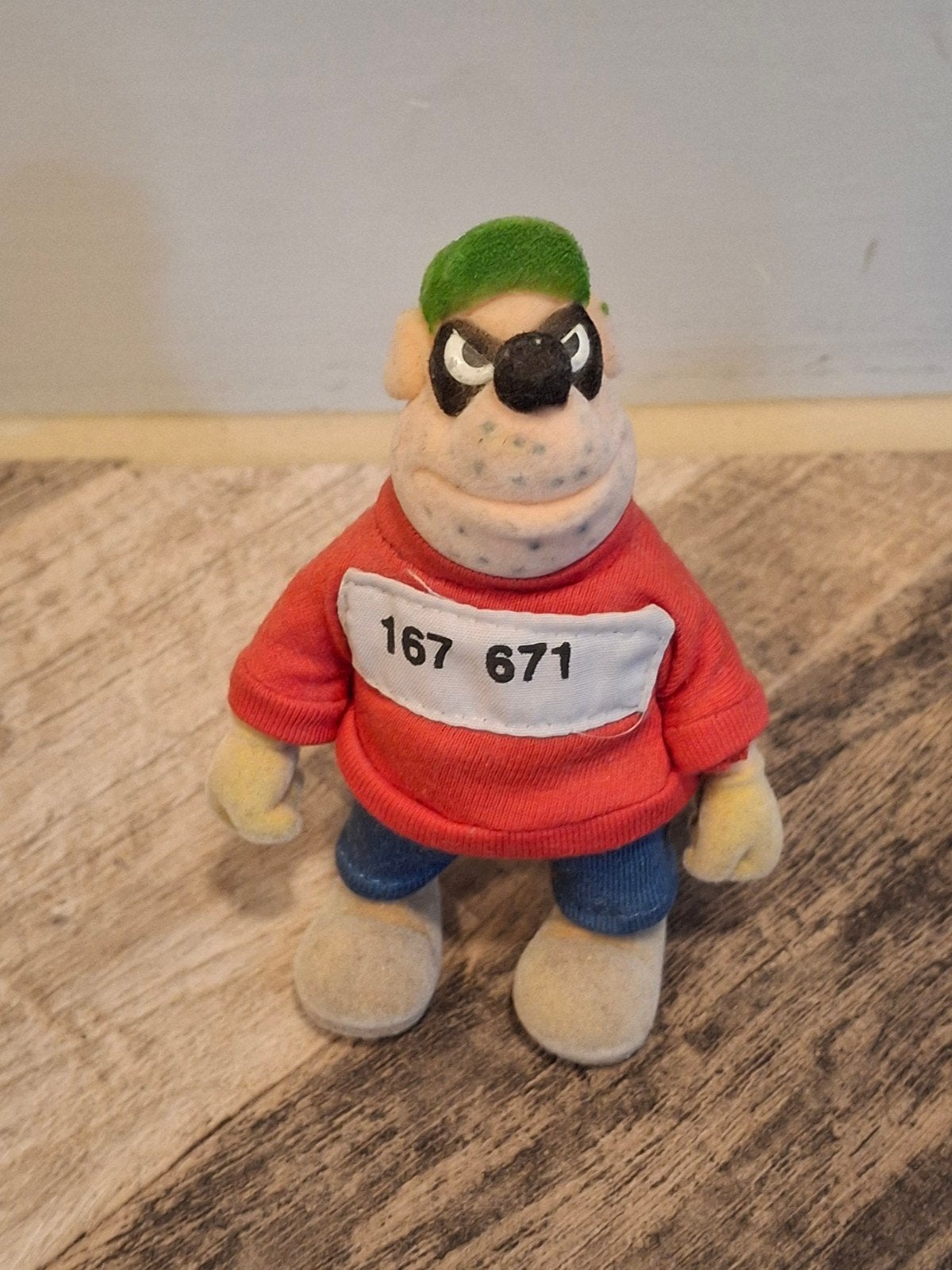 Disney Ducktales Zware Jongen Beagle Boy hard pluche figuur, Verzamelen, Ophalen of Verzenden, Overige figuren, Zo goed als nieuw