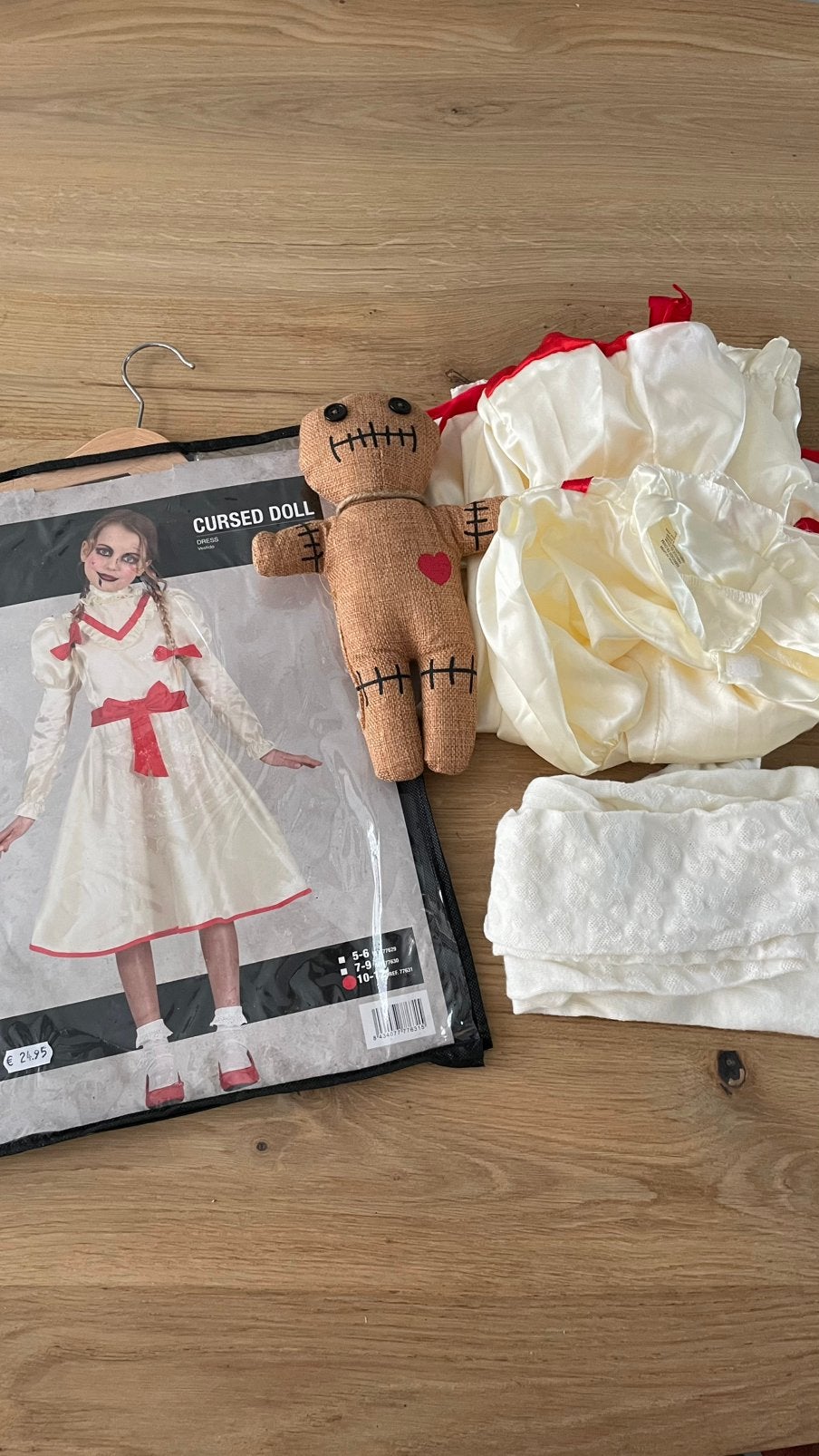 Halloween kostuum kind 10-12 jaar, Ophalen of Verzenden, Zo goed als nieuw, Maat 34 (XS) of kleiner, Halloween
