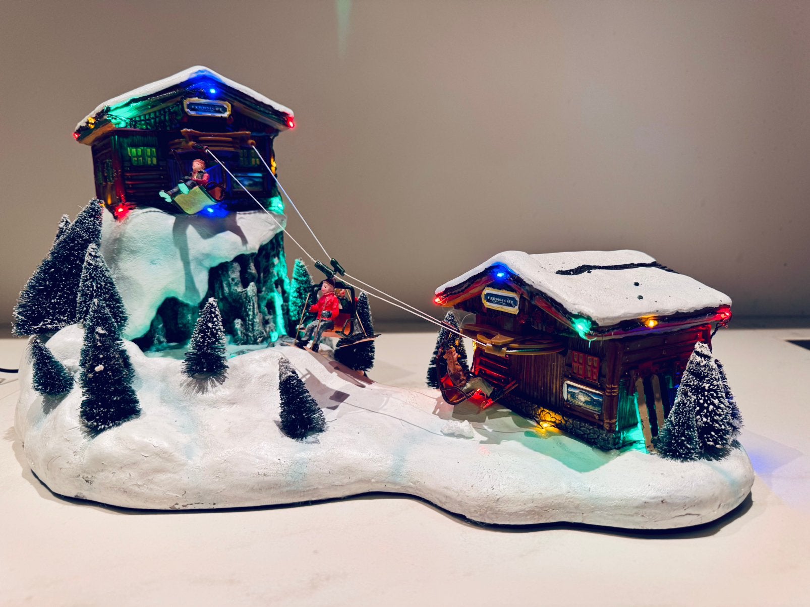Kerstdorp - LuVille - Skilift, Diversen, Ophalen, Gebruikt