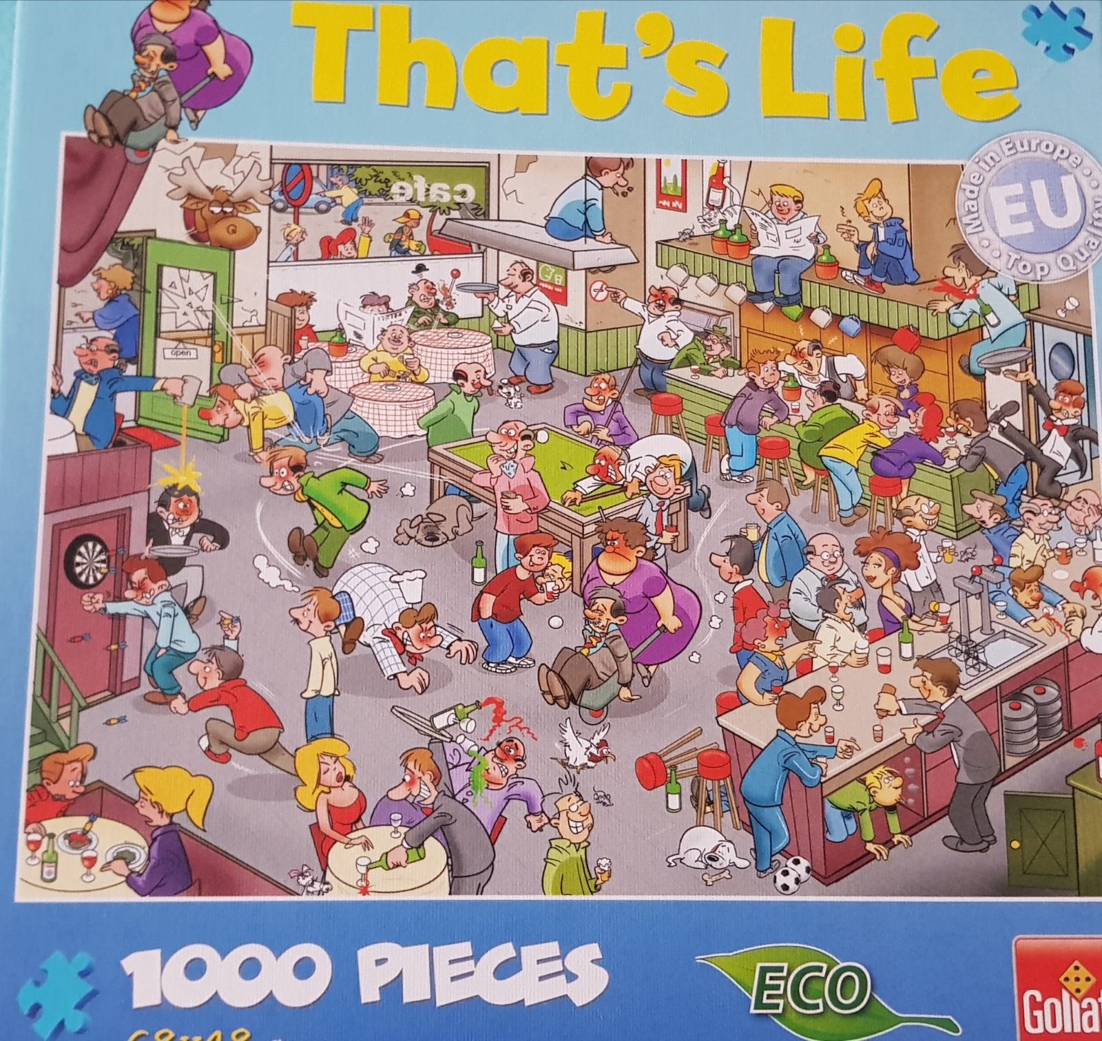 Goliath That's Life legpuzzel 1000 stukjes, Ophalen of Verzenden, 500 t/m 1500 stukjes