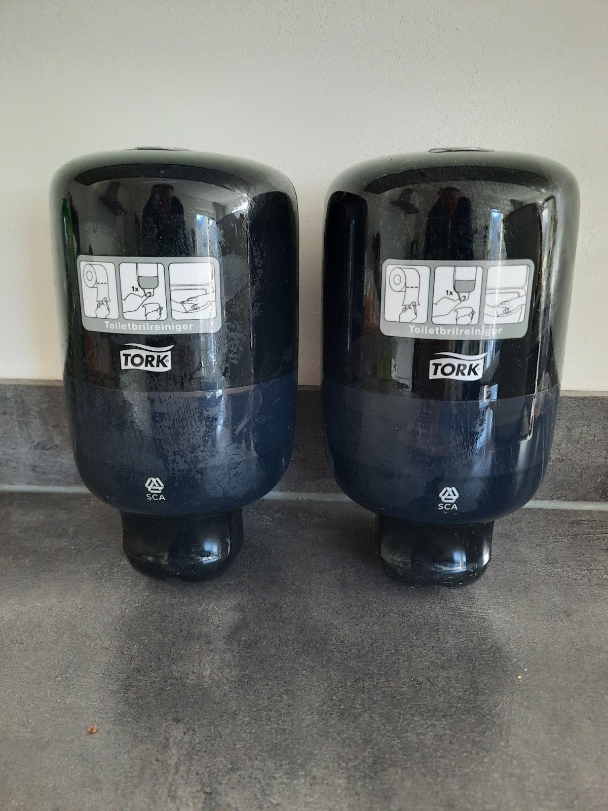 Tork mini zeep/vloeistof dispensers en toiletbrilrein, Ophalen of Verzenden
