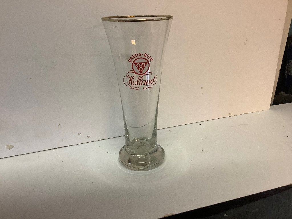 Breda beer Holland, Verzamelen, Ophalen of Verzenden, Gebruikt, Glas of Glazen, Overige merken