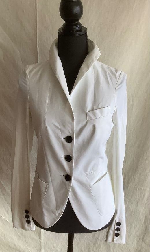 Witte Penn&Ink NY blazer mt 36 // als NIEUW!, Ophalen of Verzenden, Zo goed als nieuw, Maat 36 (S), Wit