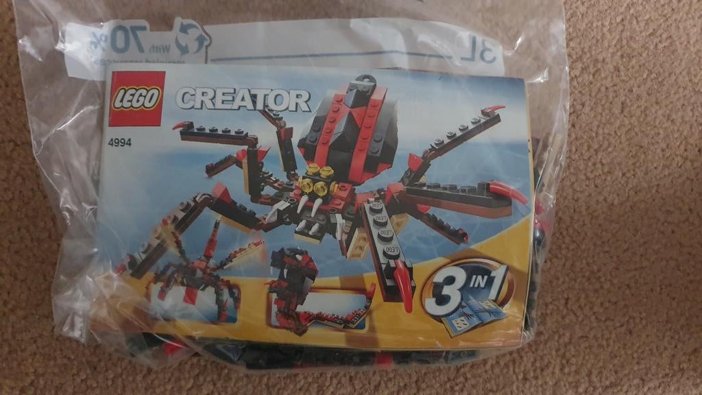 LEGO Creator 4994 Spinners: 3-in-1 set, Lego, Ophalen of Verzenden, Zo goed als nieuw, Ongeopend/sealed