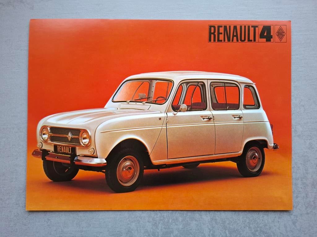 Renault 4 sheet, Ophalen of Verzenden, Zo goed als nieuw, Renault