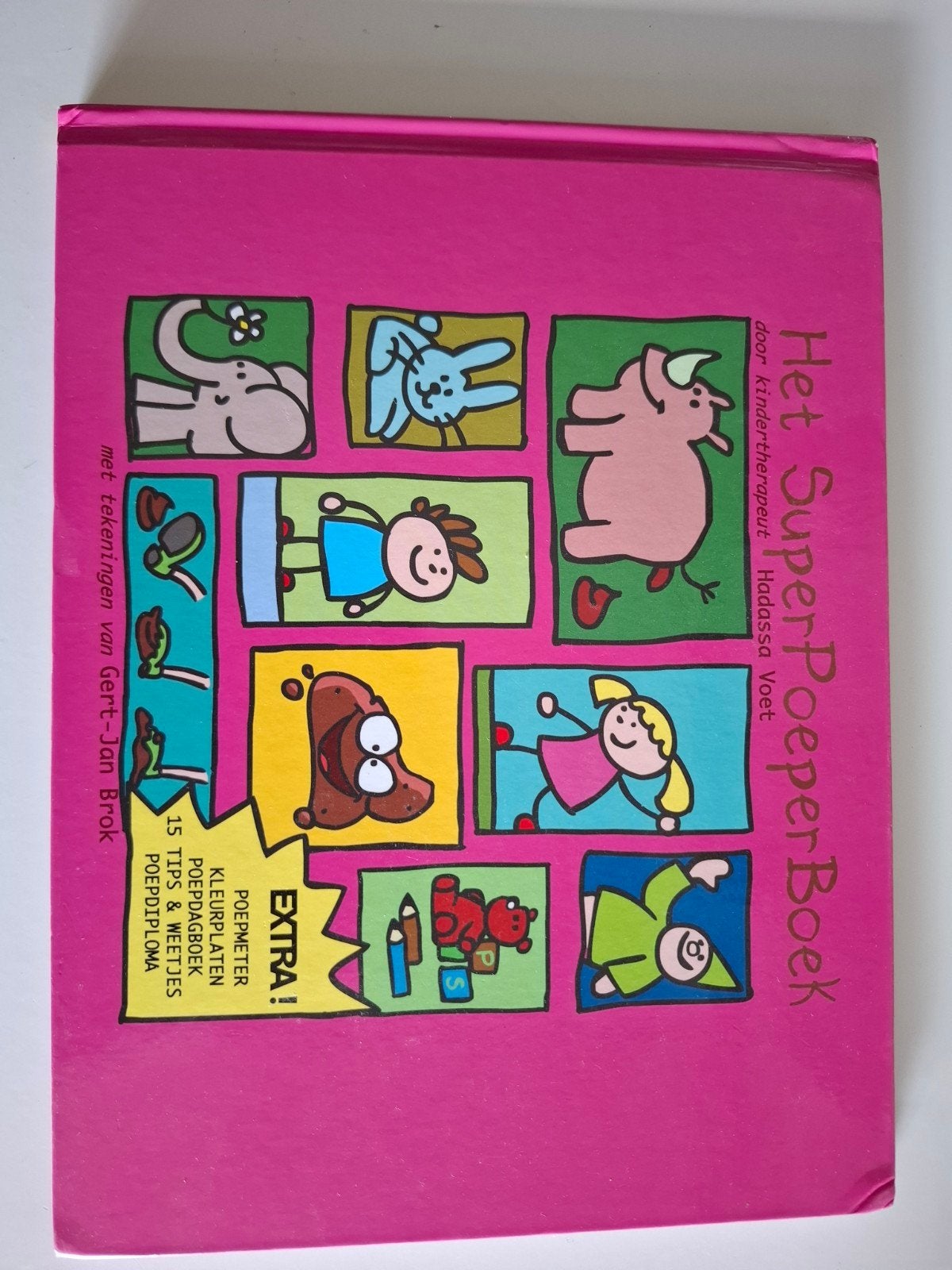 Het SuperPoeperBoek - Hadassa Voet (Kindertherapeut), Ophalen of Verzenden, Zo goed als nieuw, Hadassa Voet, 3 tot 4 jaar