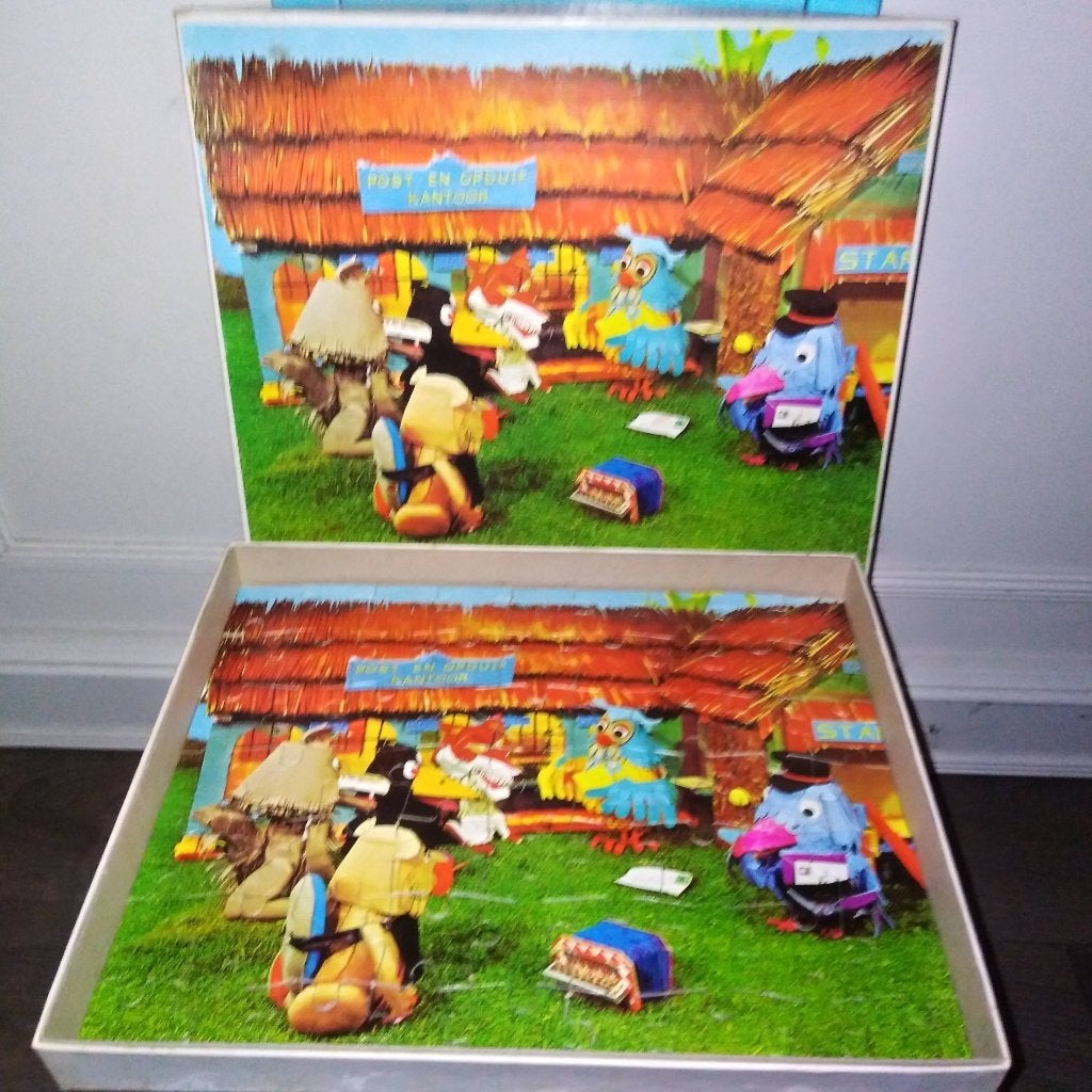 Fabeltjeskrant puzzel chanowski productions 1968, Ophalen, Gebruikt, Tv, Overige typen
