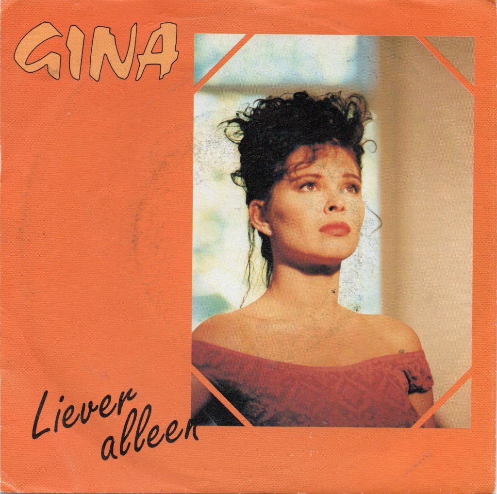 Gina - Liever alleen, Gebruikt, 7 inch, Ophalen of Verzenden, Nederlandstalig