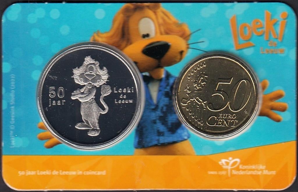 Nederland- 2022- Coincard- Loeki de Leeuw - BU, Verzenden, Overige landen, 2 euro