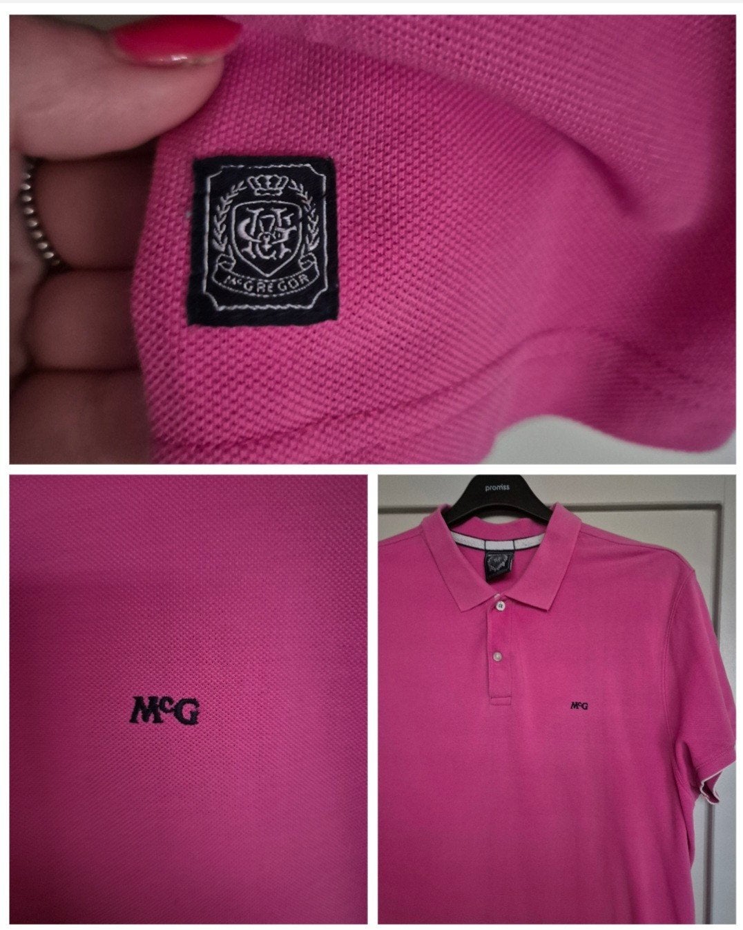 McGregor polo xl, McGregor, Maat 56/58 (XL), Ophalen of Verzenden, Roze