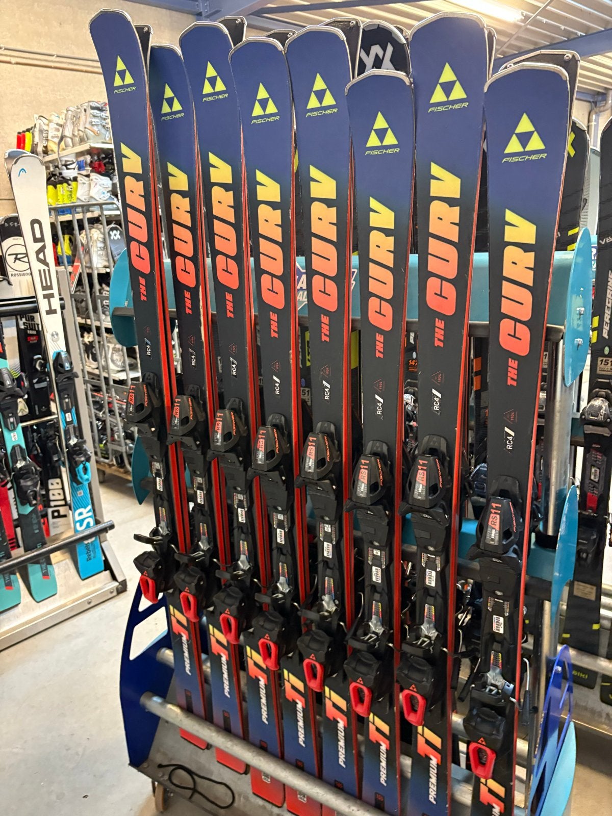 Fischer The Curv Premium Ti Ski's - Diverse Lengtes SALE, F, Ophalen of Verzenden, Carve, Skiën