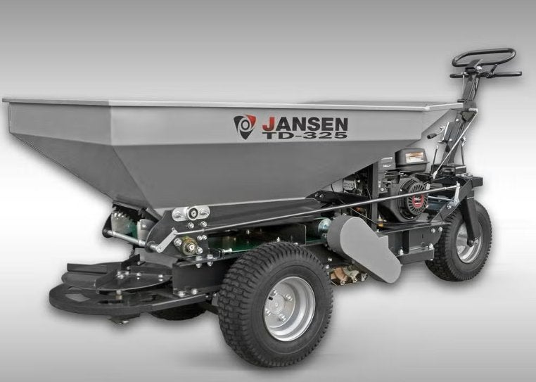 JANSE TD-325 ZANDSTROOIER., Tuin en Terras, Ophalen of Verzenden, Nieuw, Instrooizand