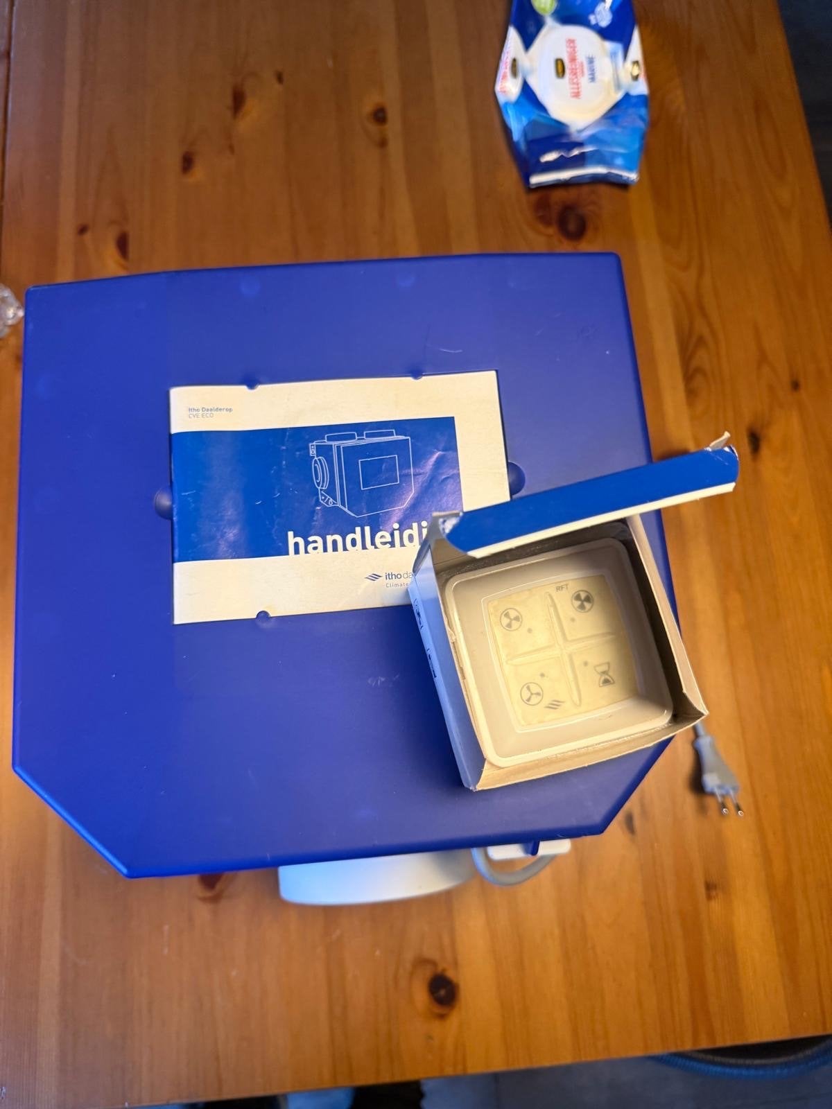Itho Daalderop CVE ECO RFT HE Afzuiger met afstandsbediening, Doe-het-zelf en Verbouw, Ophalen of Verzenden, Zo goed als nieuw