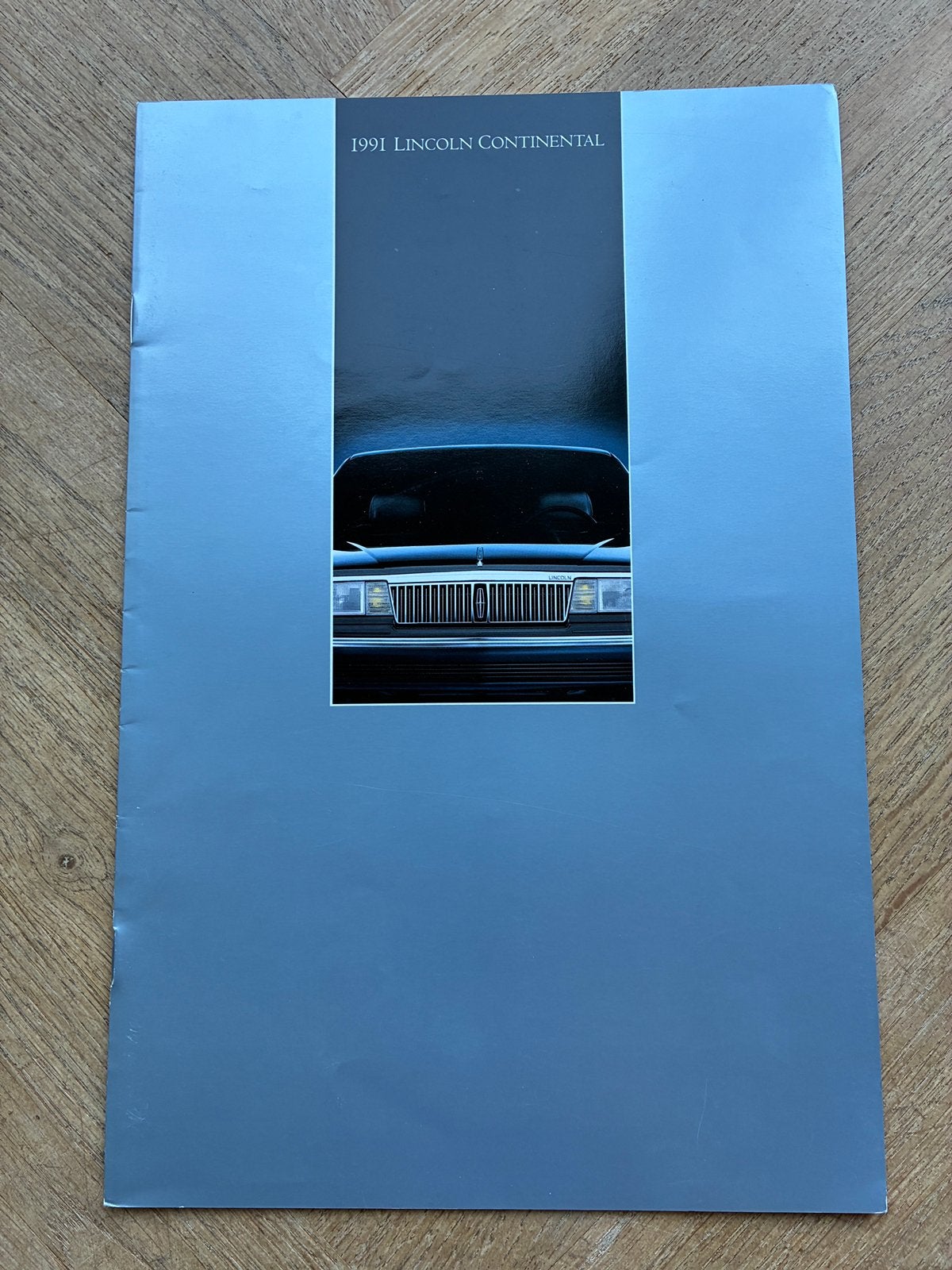 1991 Lincoln Continental brochure (7/90), Verzenden, Zo goed als nieuw, Overige merken