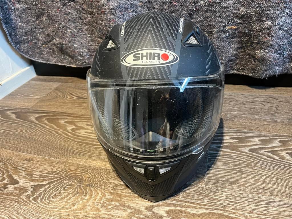 Shiro moror helm maat XS, Overige merken, XS, Offroadhelm, Ophalen of Verzenden