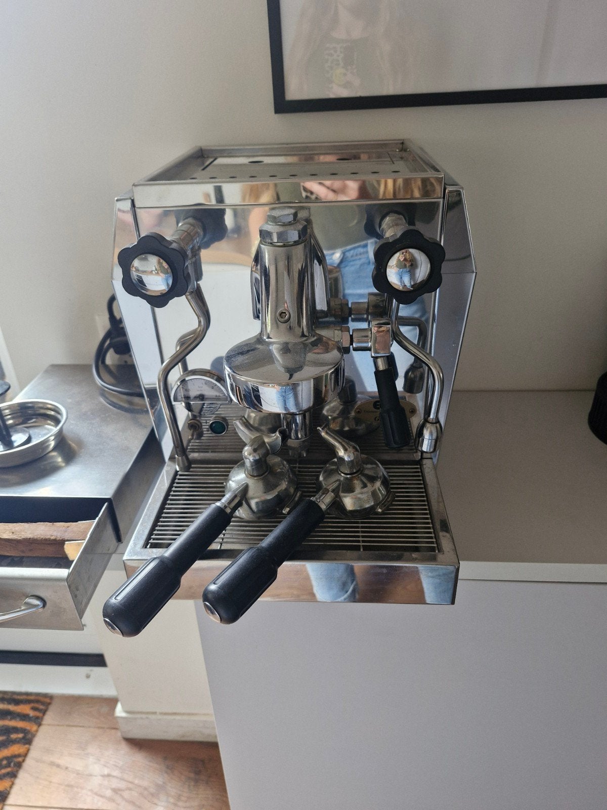 ECM Giotto Espresso Machine - Professionele Kwaliteit, Witgoed en Apparatuur, Koffiezetapparaten, Ophalen, Gebruikt, Espresso apparaat