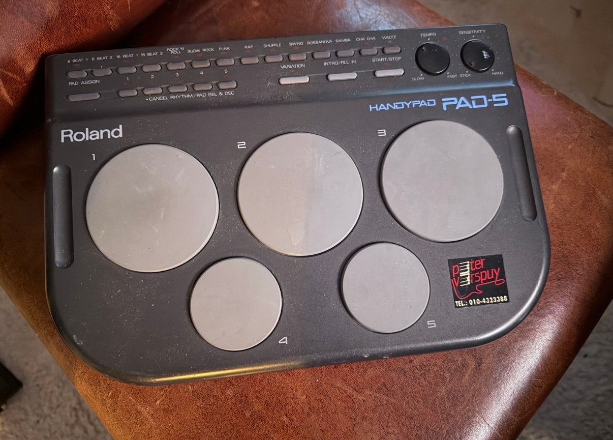 Roland Handypad PAD-5 Elektronische drumpads, Muziek en Instrumenten, Ophalen of Verzenden, Gebruikt