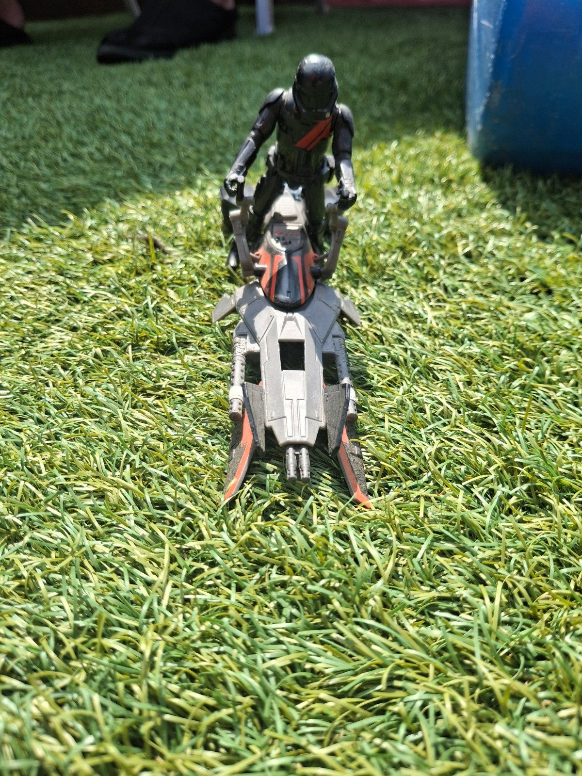 Star Wars  scooter + poppetje, Verzamelen, Star Wars, Ophalen, Actiefiguurtje
