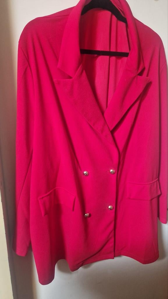 Mooie rode blazer. Maat 54, Kleding | Dames, Grote Maten, Ophalen of Verzenden