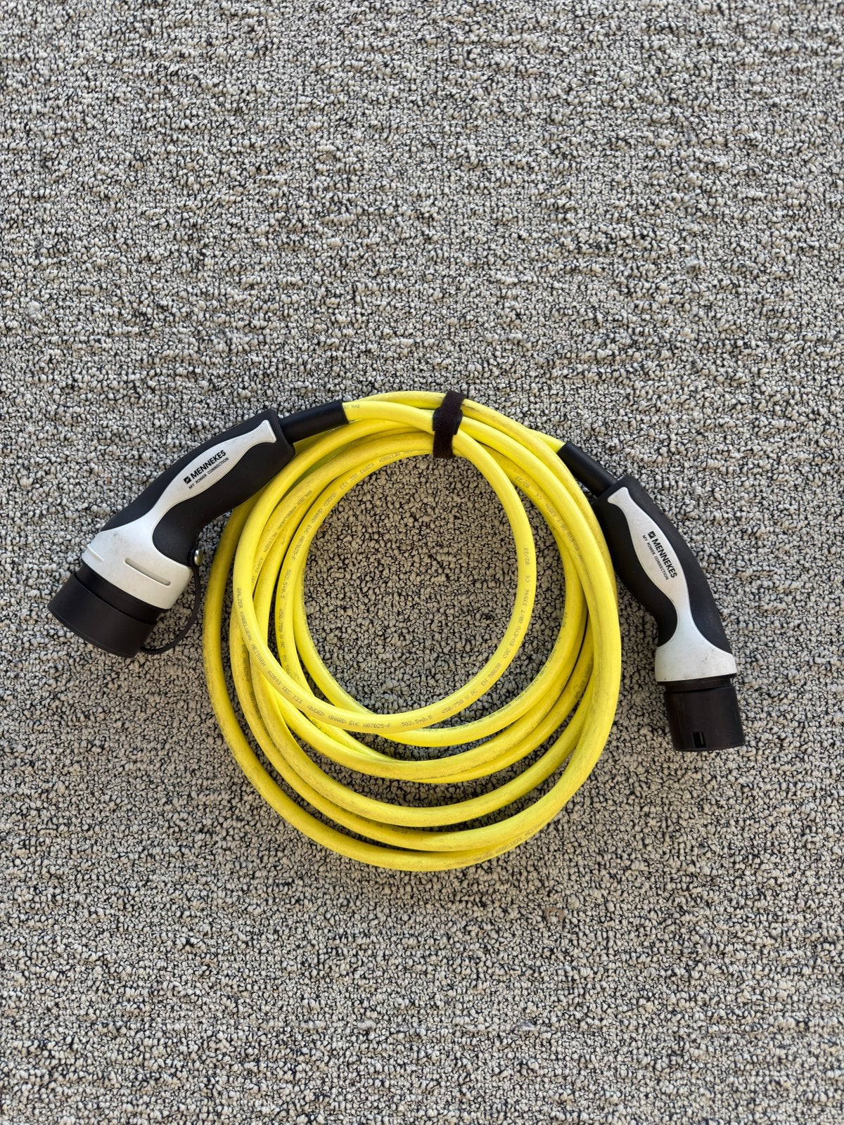 Mennekes Laadkabel Type 2 - 6 meter - 3 fase 20 Ampere, Ophalen of Verzenden, Gebruikt, Laadkabel