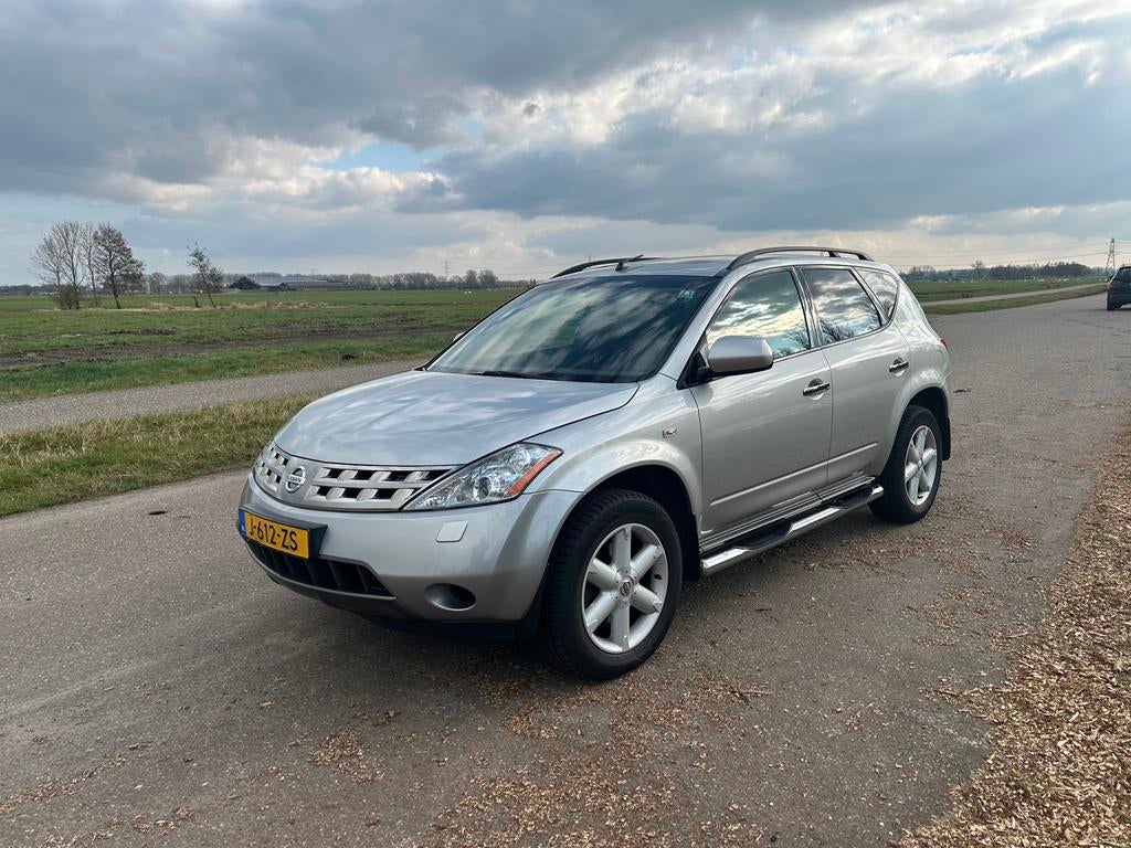 Nissan Murano 3.5 V6 CVT 2005 Grijs, Auto's, Nissan, Automaat, Murano, 234 pk, 120 €/maand