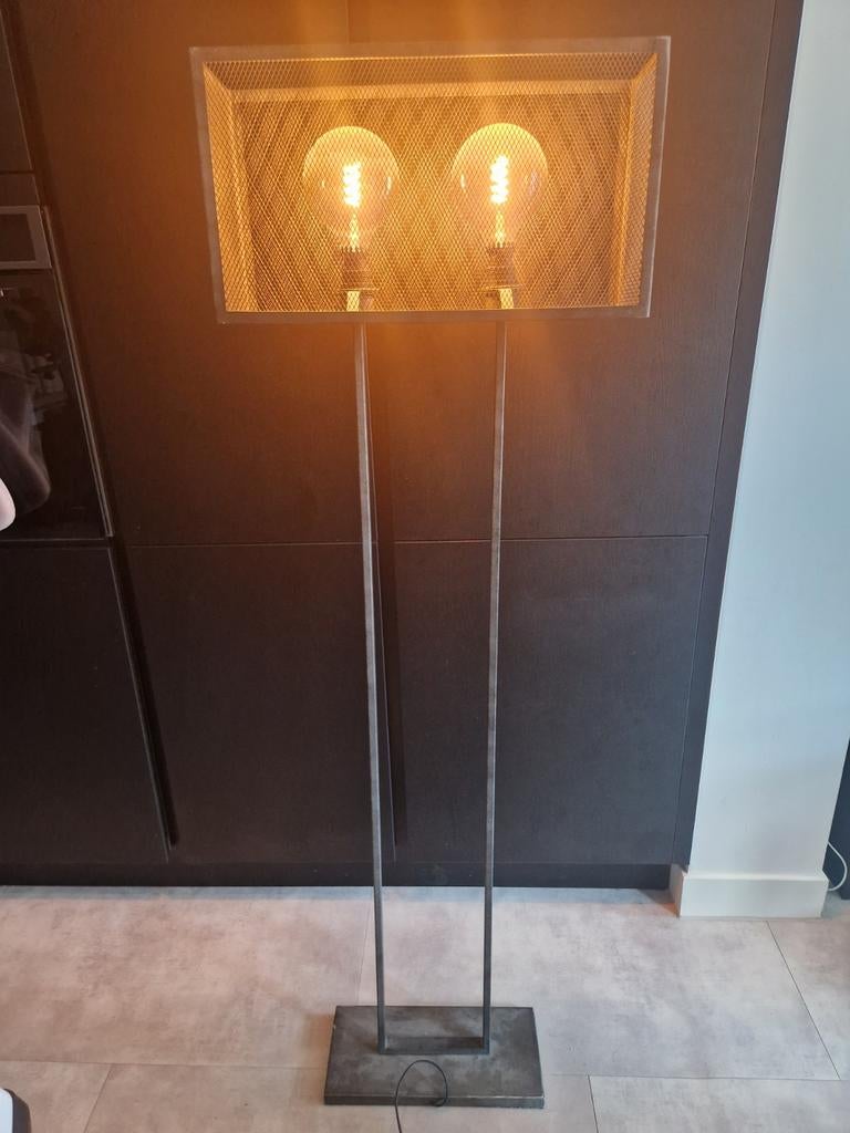Vloerlamp Pronto Wonen - Industriële Stijl, Ophalen, Zo goed als nieuw, Metaal, 150 tot 200 cm