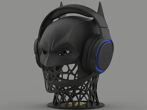 Batman koptelefoonstandaard - 3D geprint