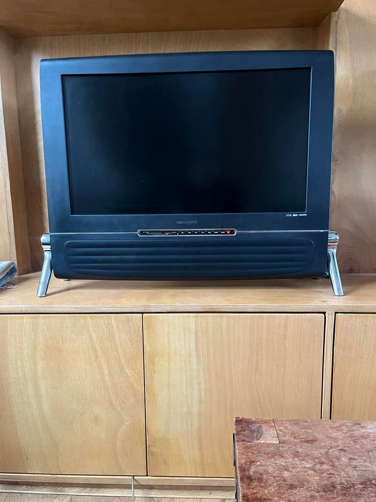 Hannspree TV met afstandsbediening - 69x64x24cm, Gebruikt, 50 Hz, 60 tot 80 cm, Ophalen