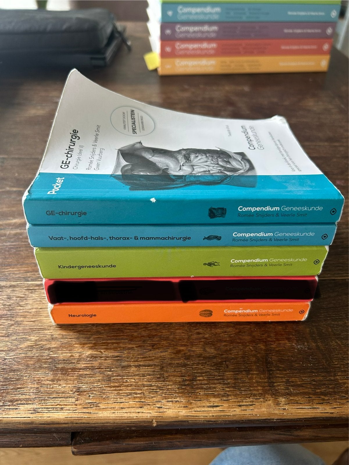 Compendium Geneeskunde Pockets (5 delen), Boeken, Studieboeken en Cursussen, Ophalen of Verzenden, Beta, Gelezen, WO