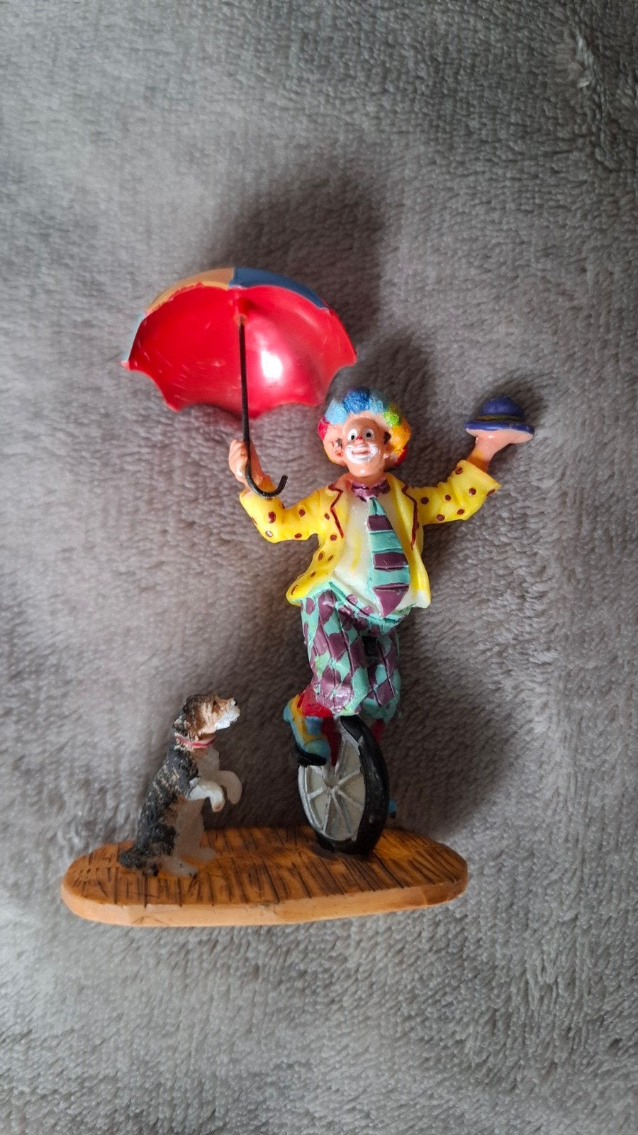 lemax Unicycle Clown Carnival kerstdorp kermis, Ophalen of Verzenden