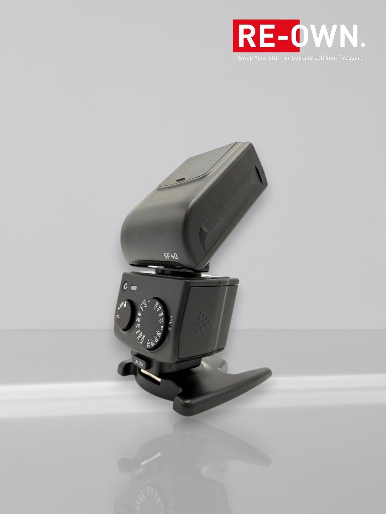 Leica Flash SF-40 flitser 14624 (nieuw in doos + aankoopbon), Overige merken, Kantelbaar, ., Leica