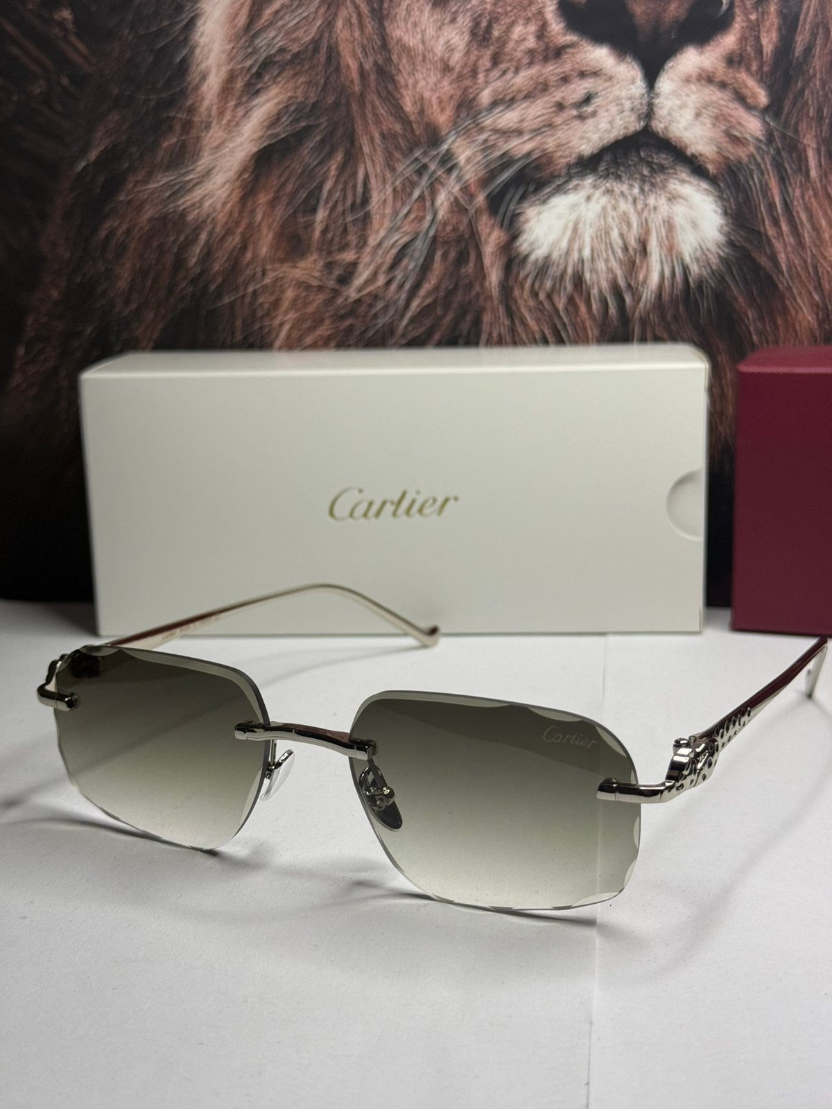 Cartier Diamond cut Panter bril, Ophalen of Verzenden, Zo goed als nieuw, Overige merken