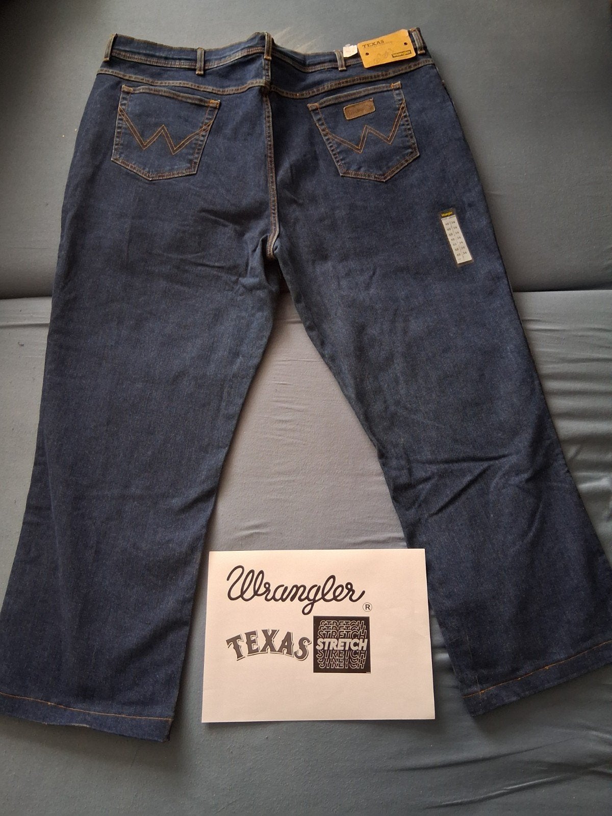 Wrangler Regular Stretch New, Blauw, Wrangler, Overige jeansmaten, Nieuw