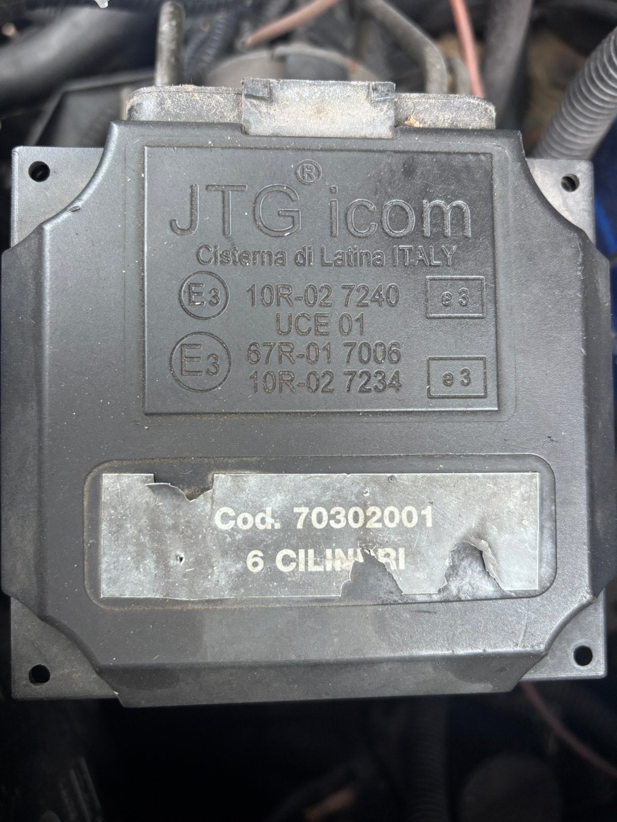 ##gezocht## JTG icom 70302001 6 cilinder lpg unit, Auto-onderdelen, Ophalen, Nieuw