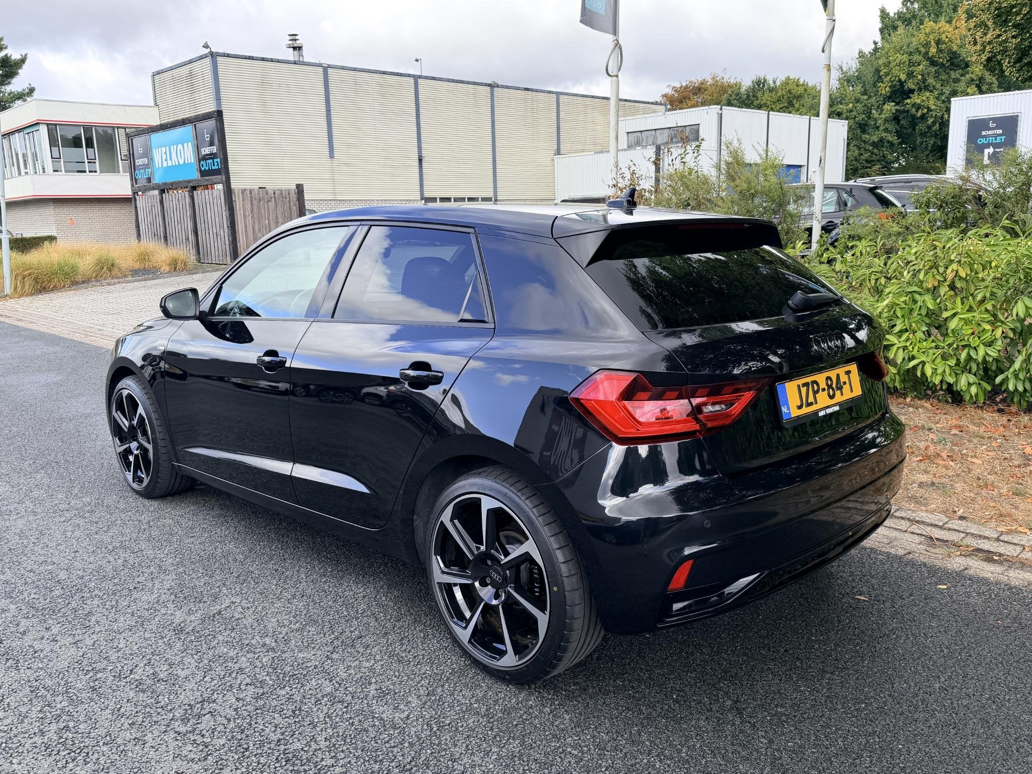 Audi A1 Sportback 30 TFSI 115PK S-Line AUTOMAAT•LED•Navi, Auto's, Zwart, 1100 kg, 3 cilinders, Geïmporteerd
