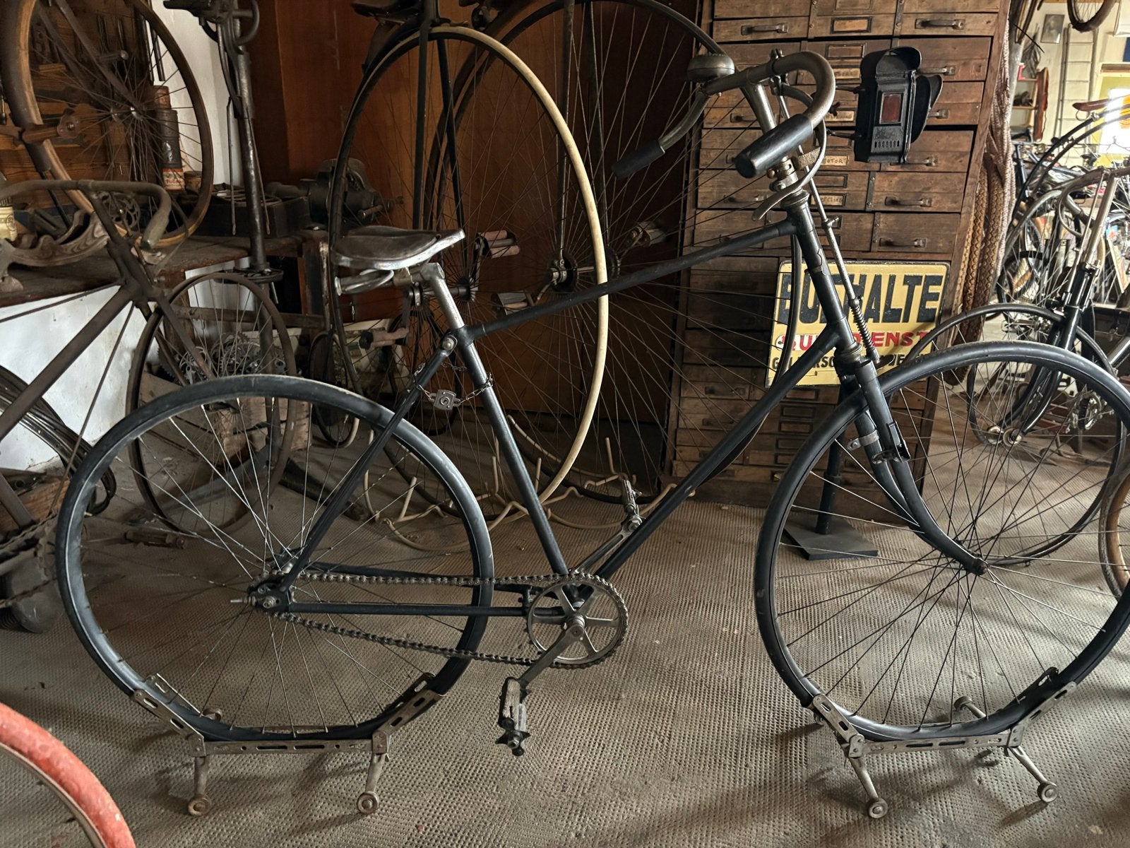 Gezocht: Zadel voor antieke Safety fiets, Ophalen of Verzenden