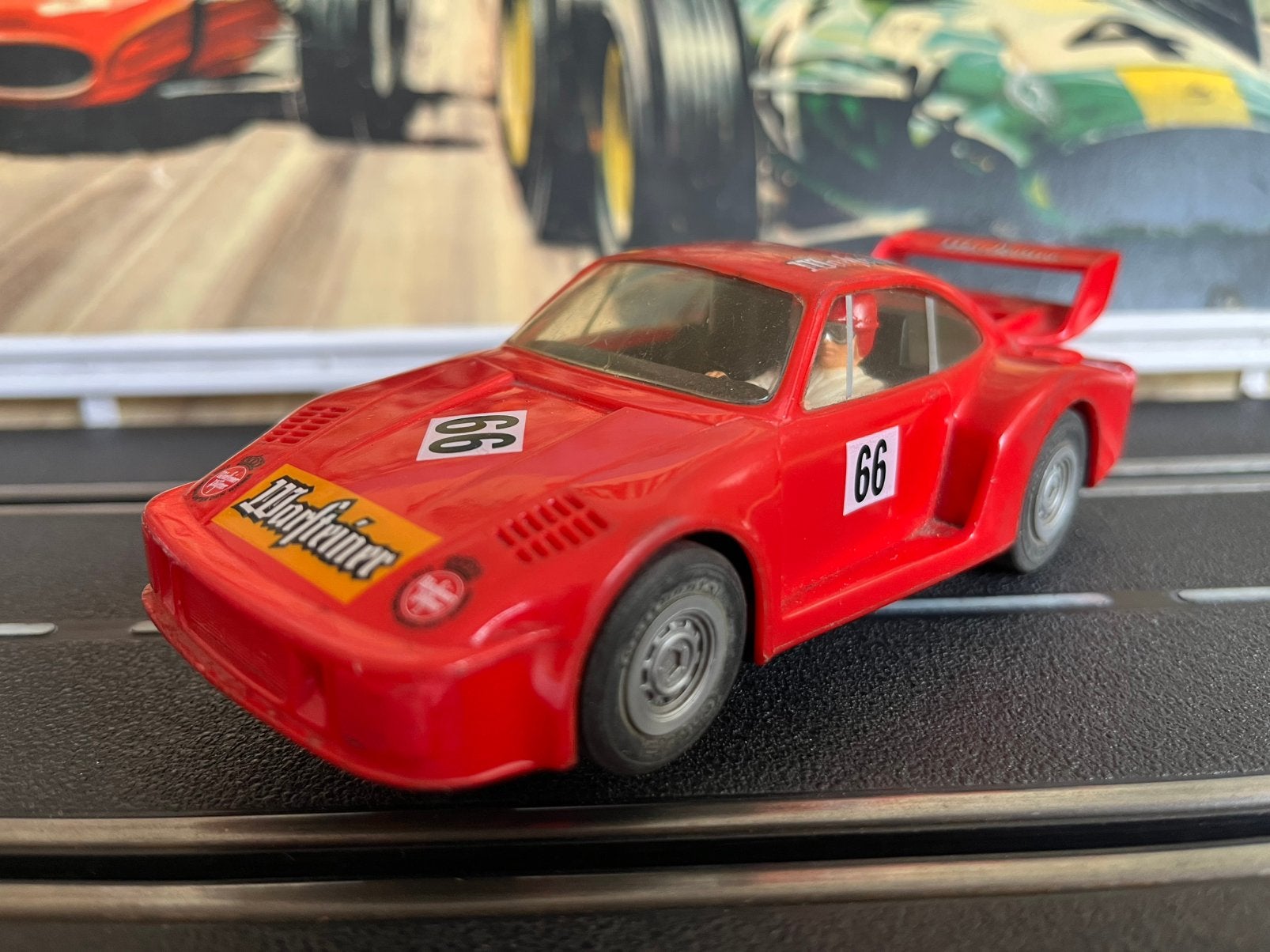 Fleischmann Racemotor Porsche 935 Vintage slot car racebaan, Kinderen en Baby's, Speelgoed | Racebanen, Ophalen of Verzenden, Zo goed als nieuw