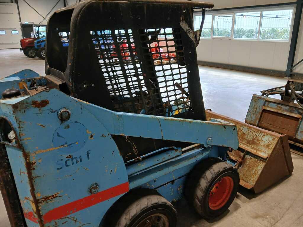 Gehl schranklader Bobcat, Wiellader of Shovel